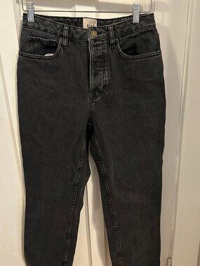 Sezane Denim Jeans | Washed Black | Size 29 | Excellent Condition